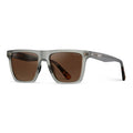 Fairway Men's Polarized Golf Sunglasses: Frosted Moonrock Grey / Brown Lens