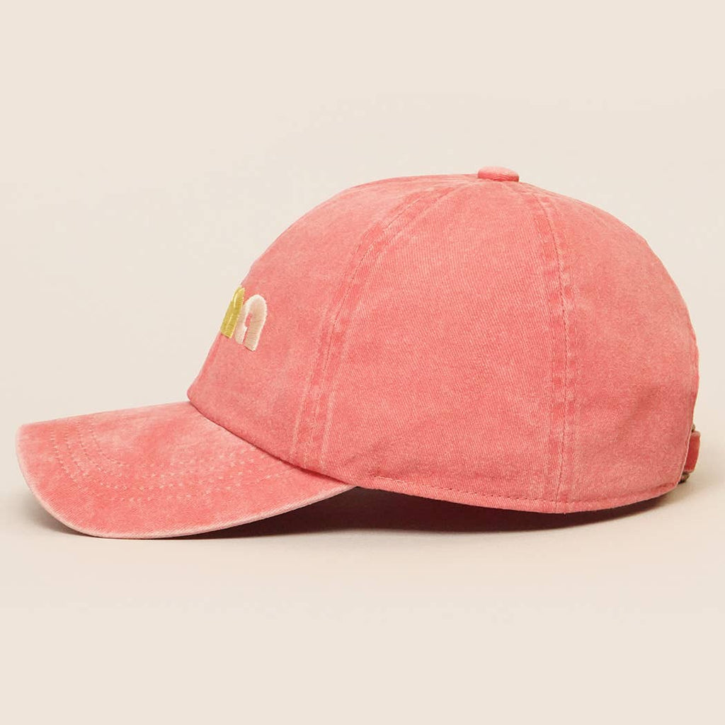 Lilac Retro Mama Baseball Cap
