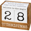 Days 'Til Christmas Block Countdown