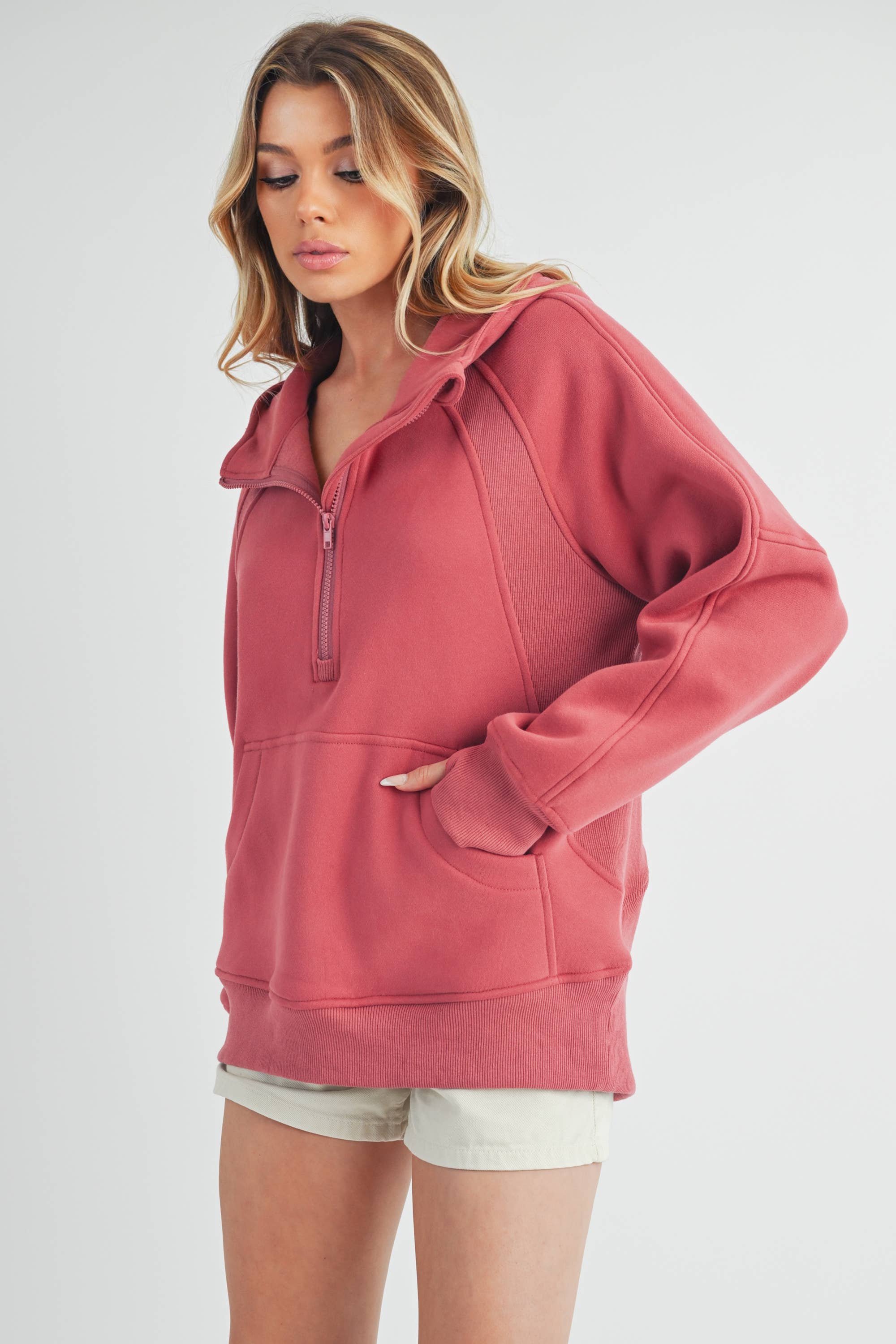 Drea Half-Zip Hoodie