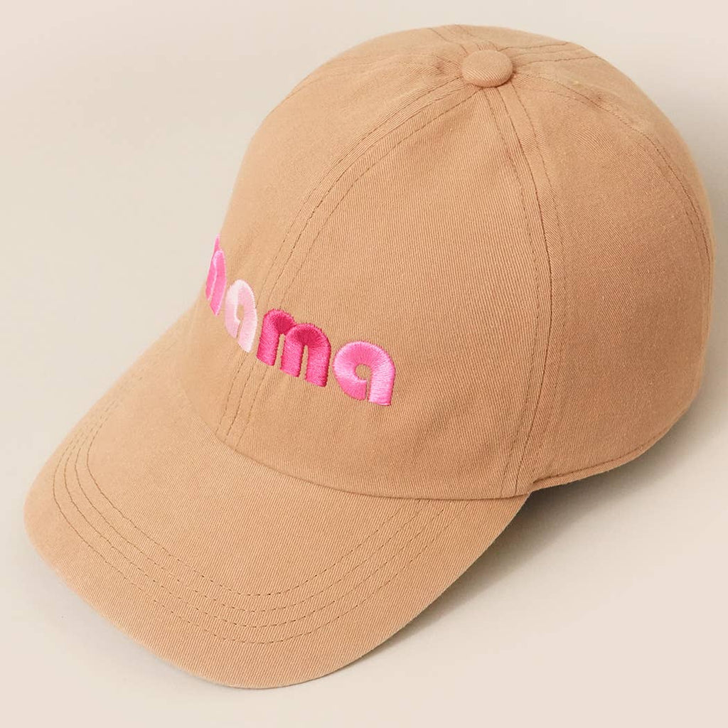 Lilac Retro Mama Baseball Cap