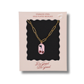 Cherry Charm Gold Plated Necklace