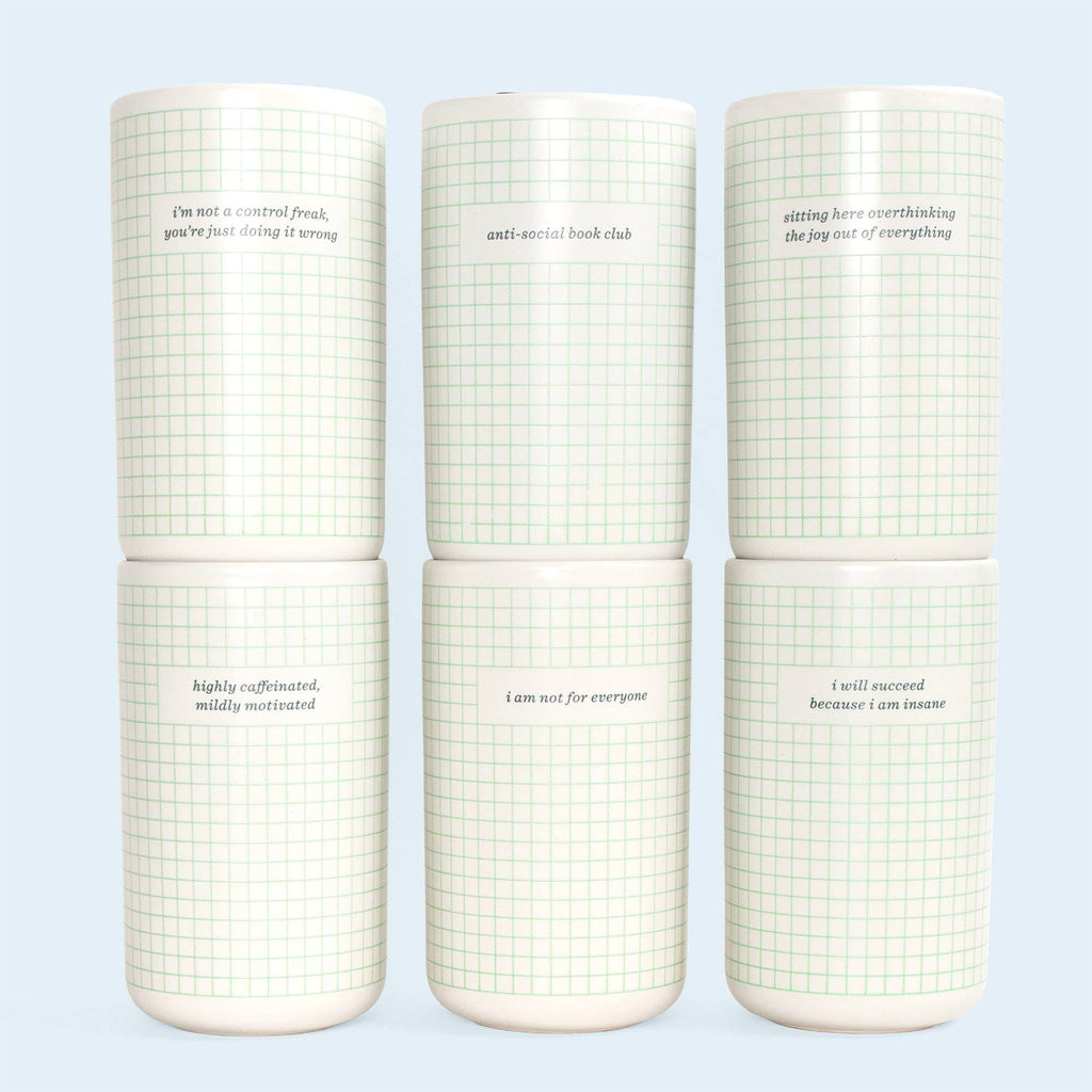 Overthinking The Joy Out of Everything Travel Coffee Mug