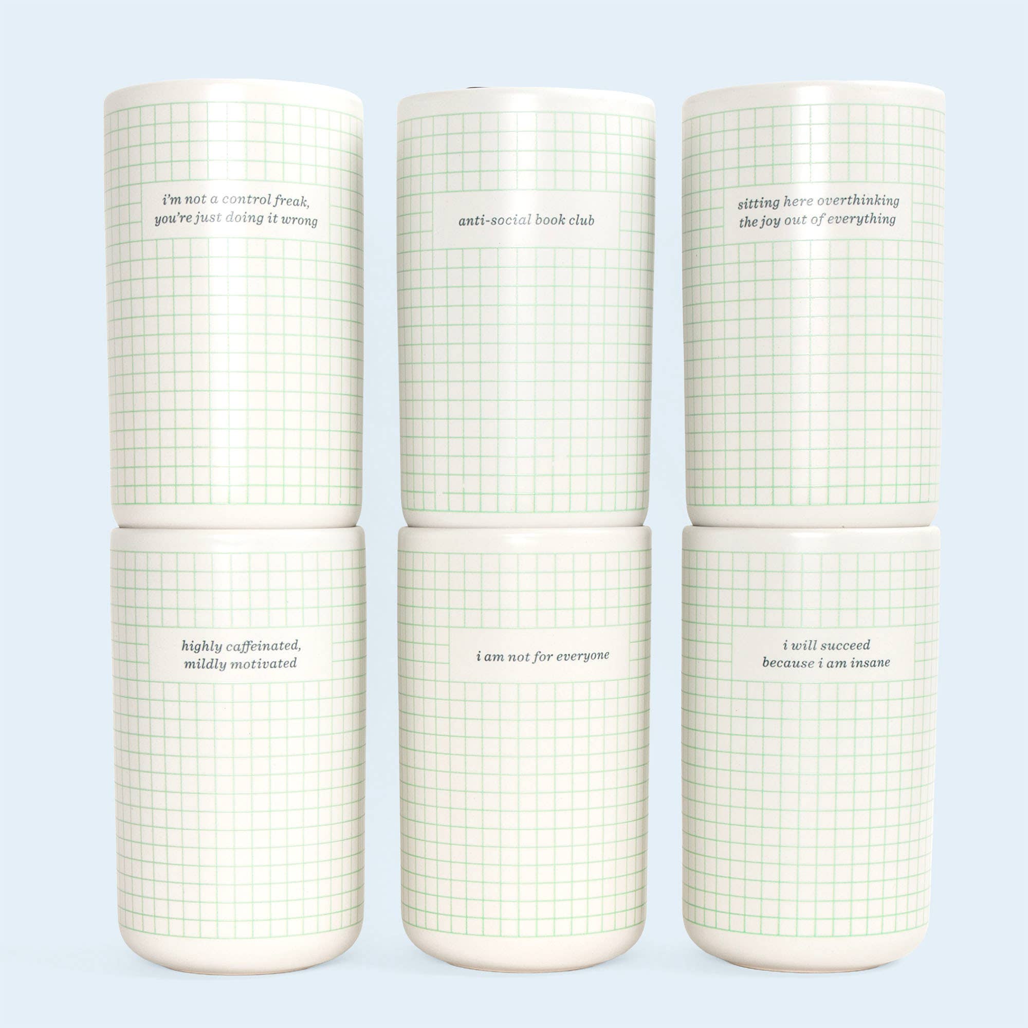 Overthinking The Joy Out of Everything Travel Coffee Mug
