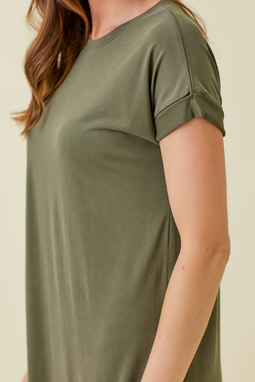 Olive Modal Dress