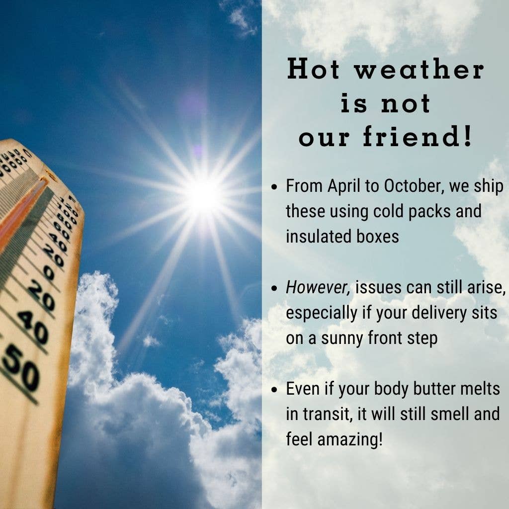 Warm Fig and Honey Body Butter. Vegan, Eco Body Butter.