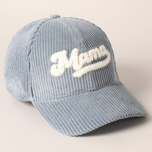 MAMA CORDUROY BASEBALL CAP