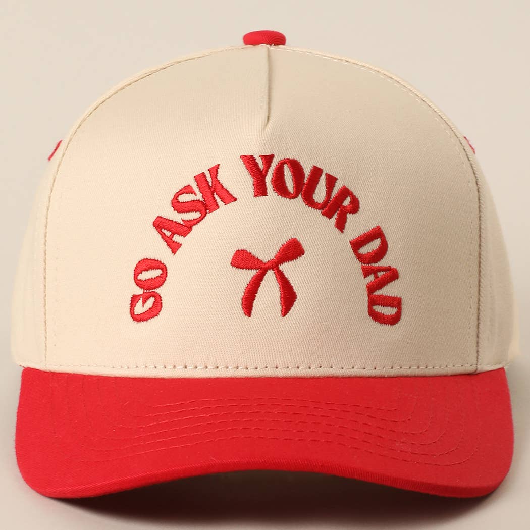 GO ASK YOUR DAD Trucker Hat
