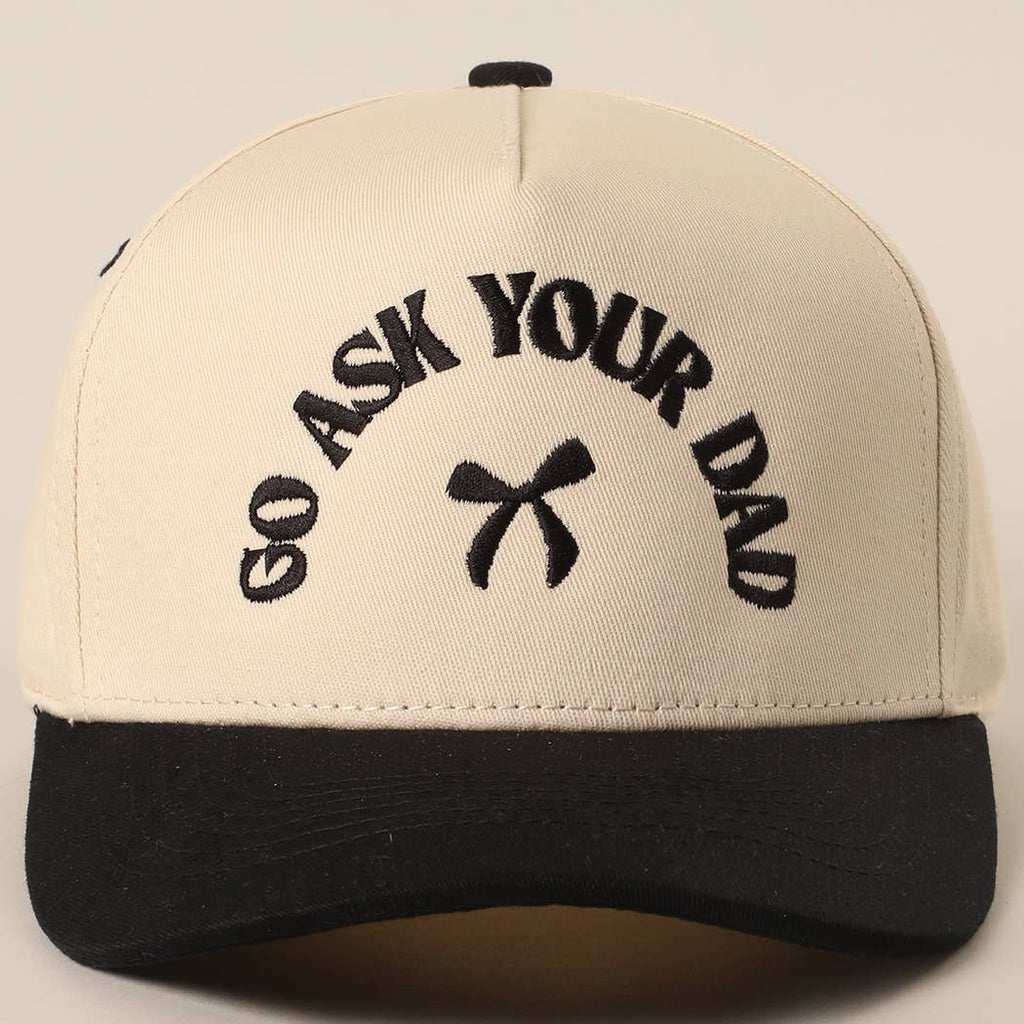 GO ASK YOUR DAD Trucker Hat