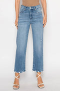 TUMMY CONTROL HIGH RISE STRAIGHT JEANS