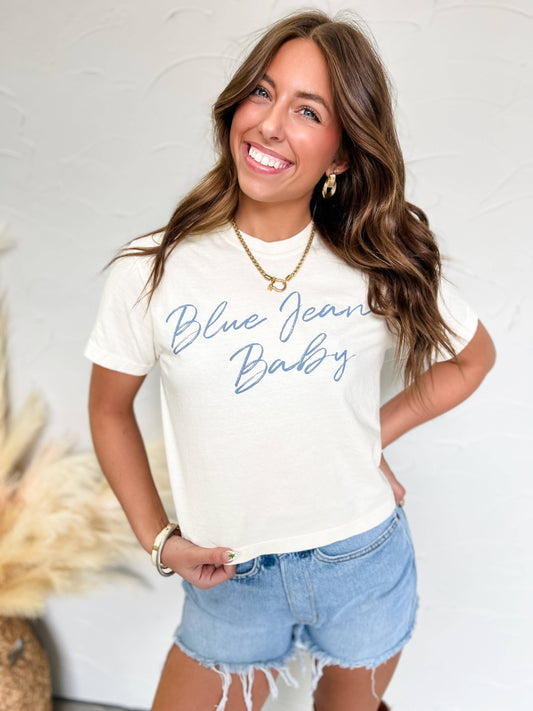 Blue Jean Baby Tee