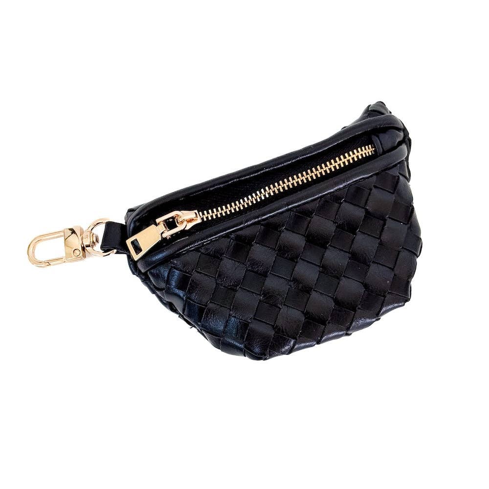 Mini Westlyn Bag Charm: Brown