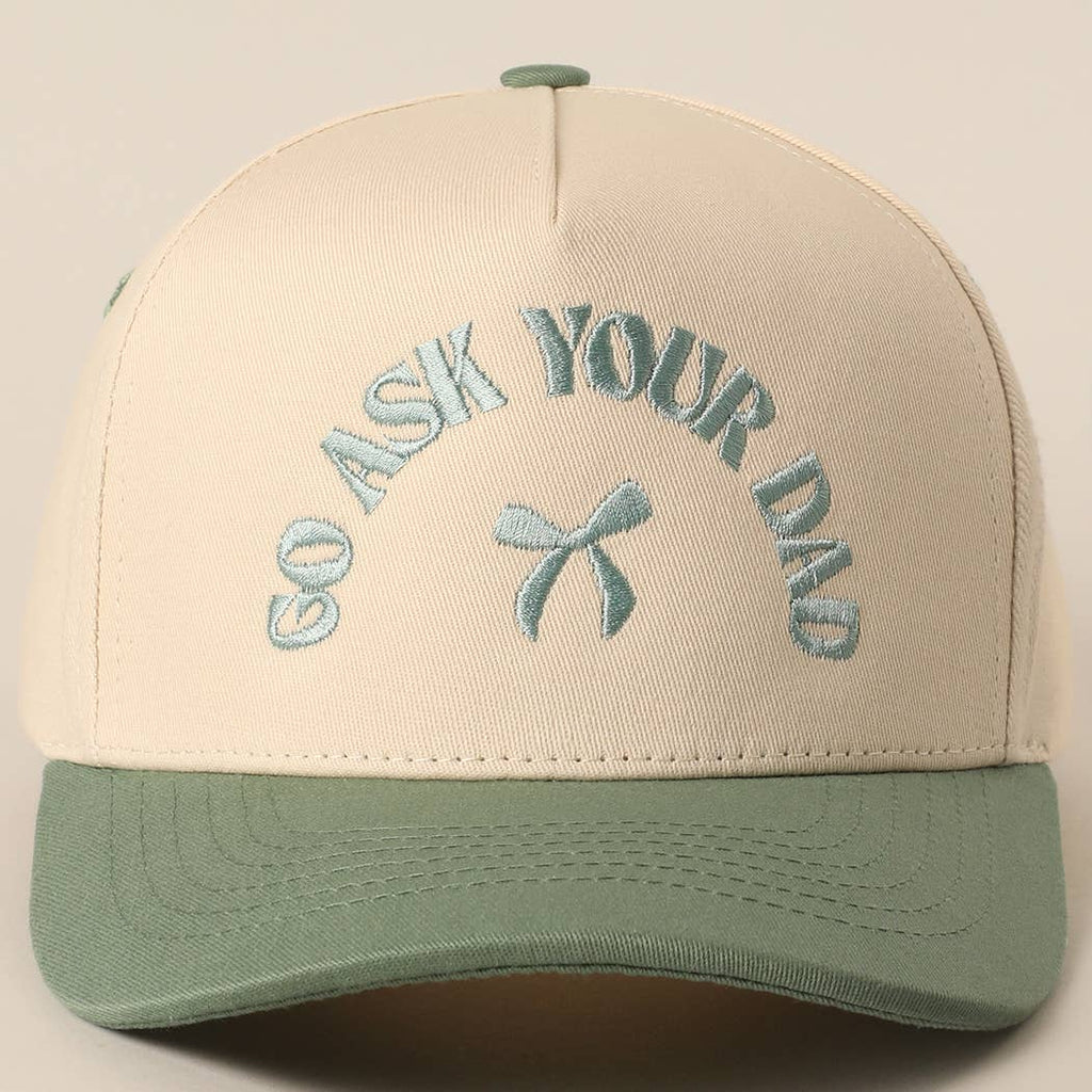 GO ASK YOUR DAD Trucker Hat
