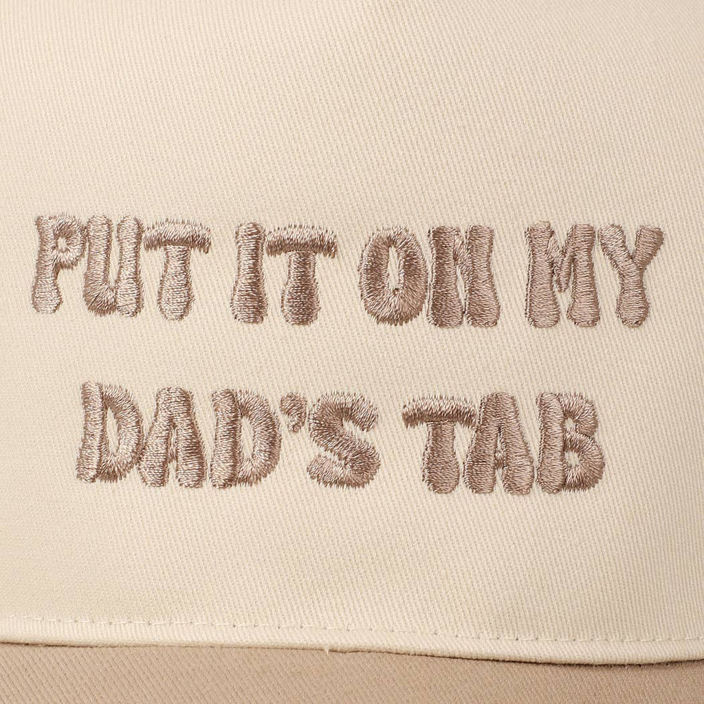 Put It On My Dad's Tab