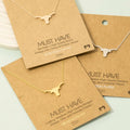 Gold Dipped Bull Head Pendant Necklace: G