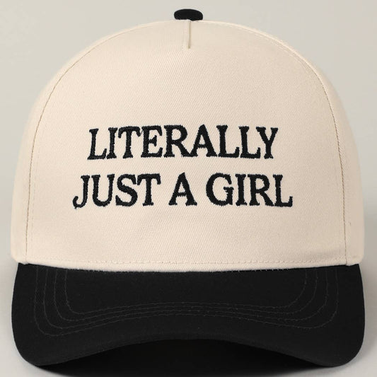 Literally Just A Girl Trucker Hat