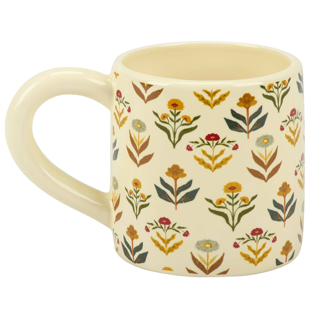 Fall Folk Floral Mug