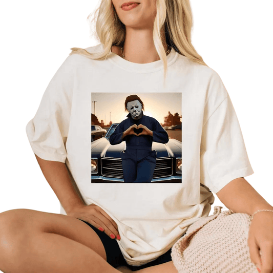 Michael Myers Heart Hands Tee