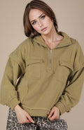 Camryn Henley Mock Neck Sweater