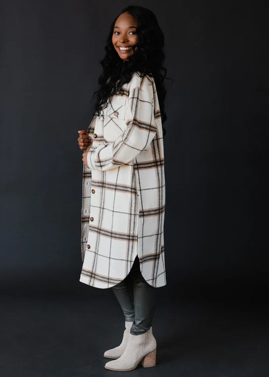 Rustic Revival Long Flannel