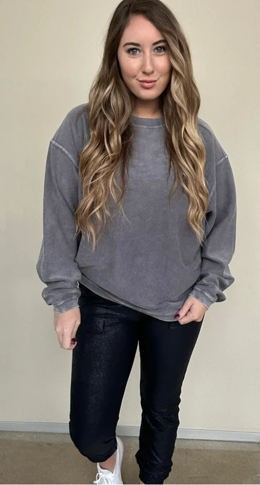 Luxe Corded Crew