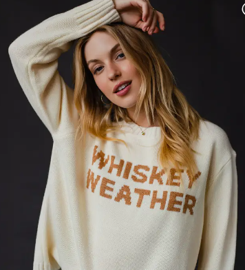 Whiskey Weather Sweater