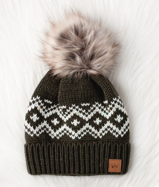 Penache Pom Beanie