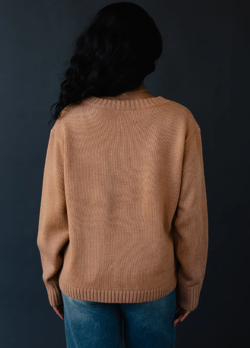 Coffee Weather Knit Sweater