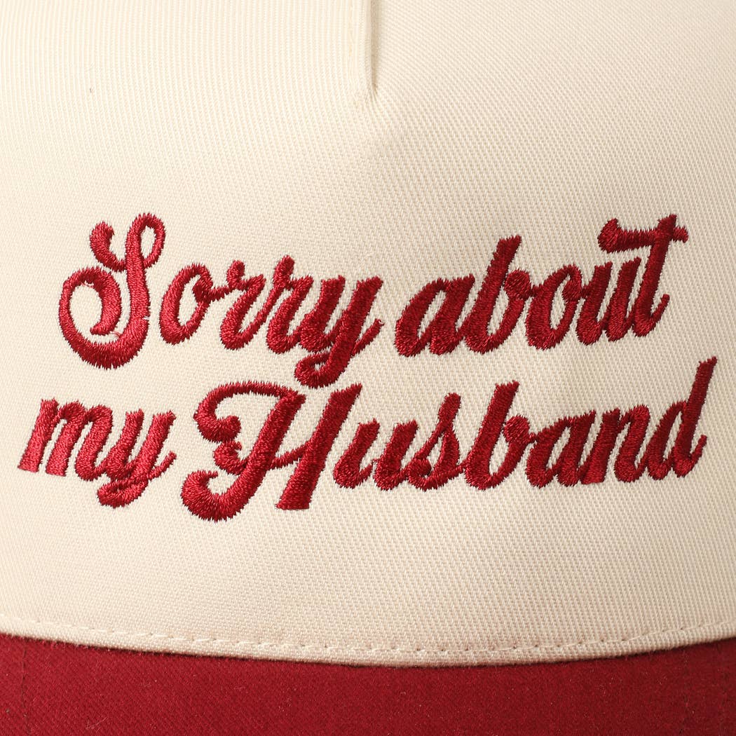 Sorry About My Husband Hat