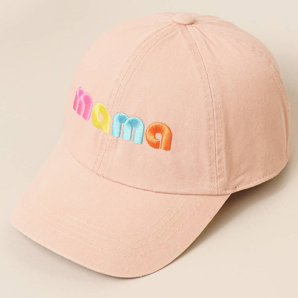 Lilac Retro Mama Baseball Cap