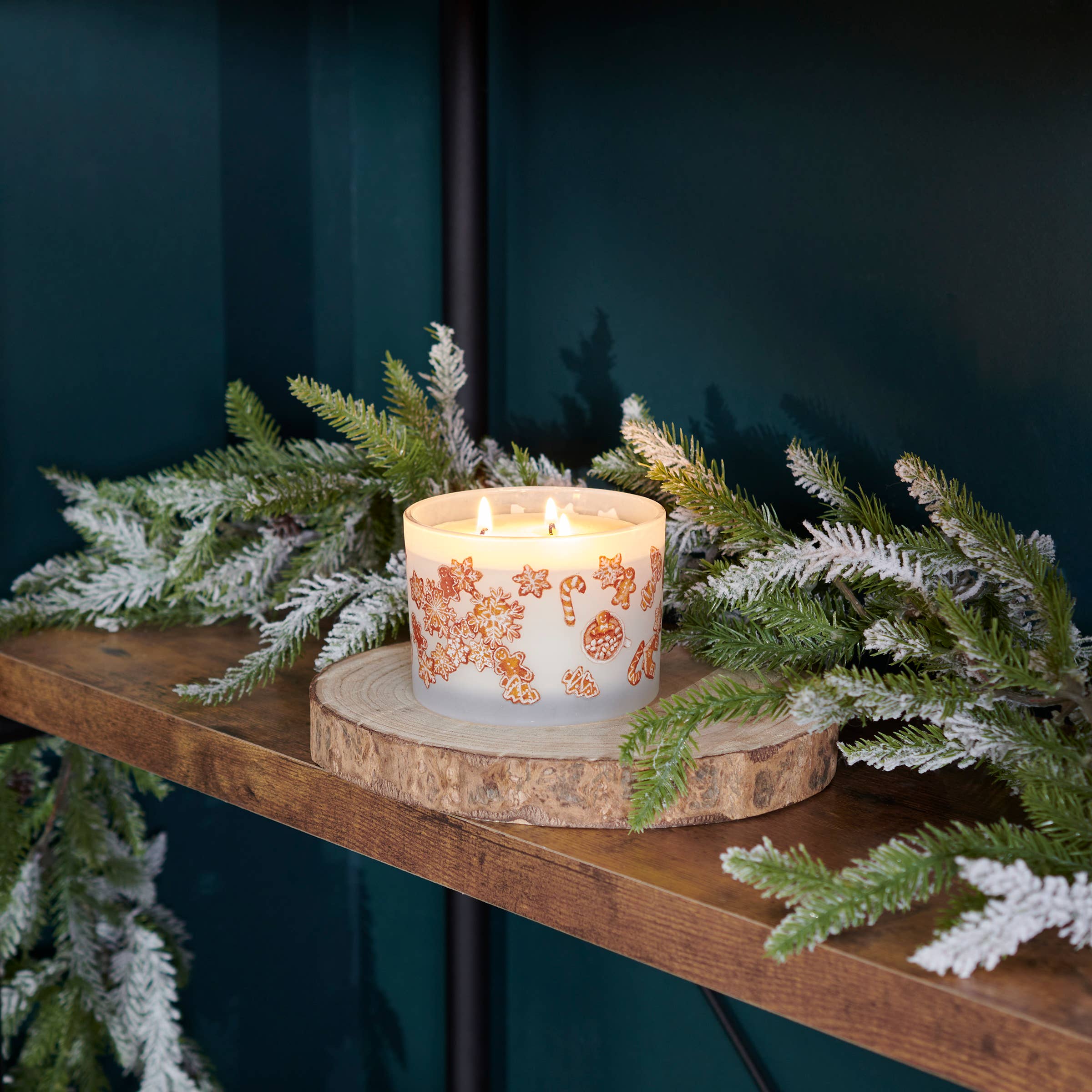 Gingerbread Candle