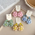 Kids Flower Hair Ties