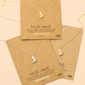 Cowboy Boots Pendant Necklace: G
