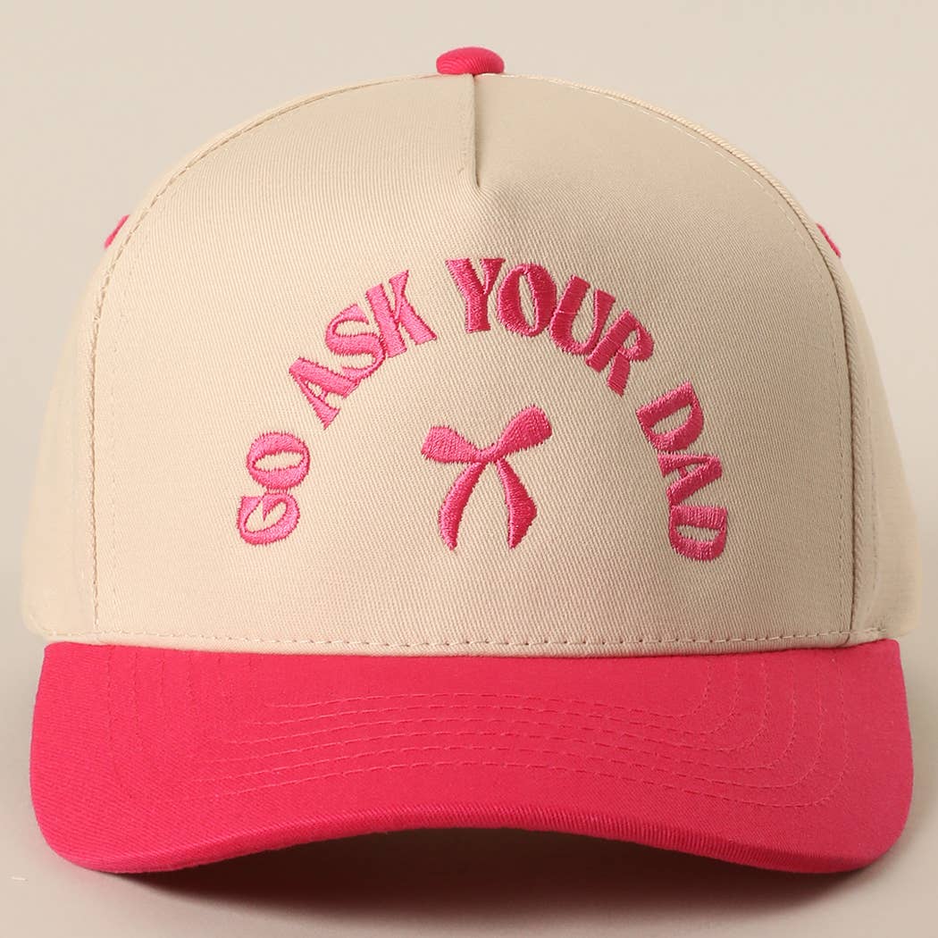 GO ASK YOUR DAD Trucker Hat
