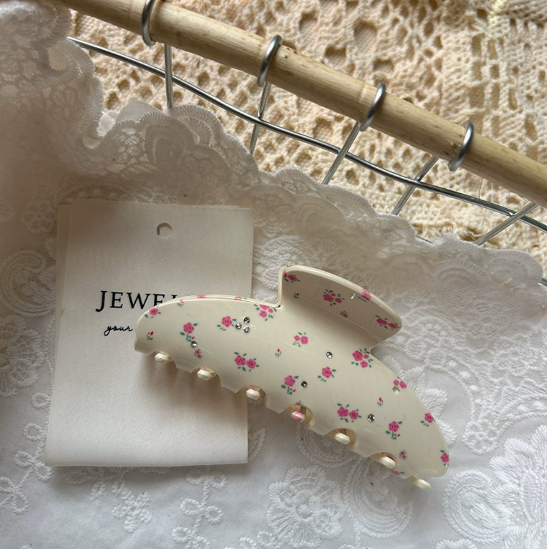 Romantic Flower Vintage Hair Clips