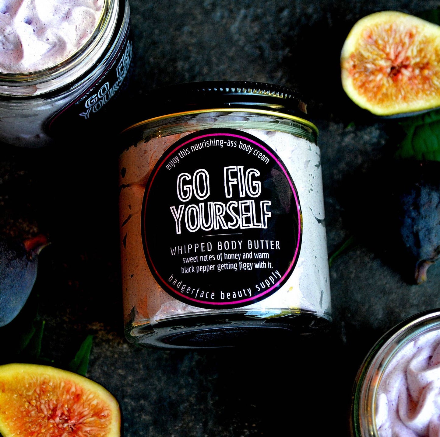 Warm Fig and Honey Body Butter. Vegan, Eco Body Butter.