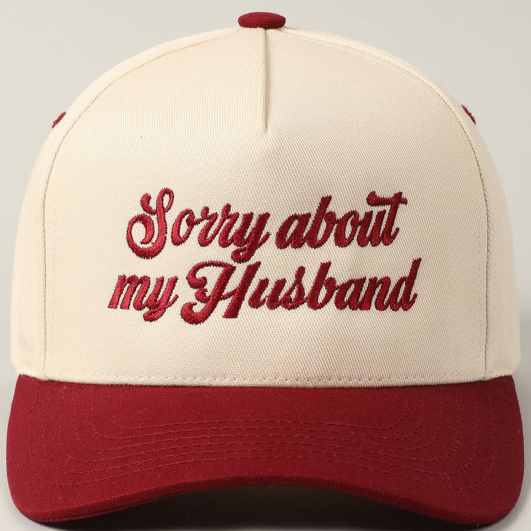Sorry About My Husband Hat