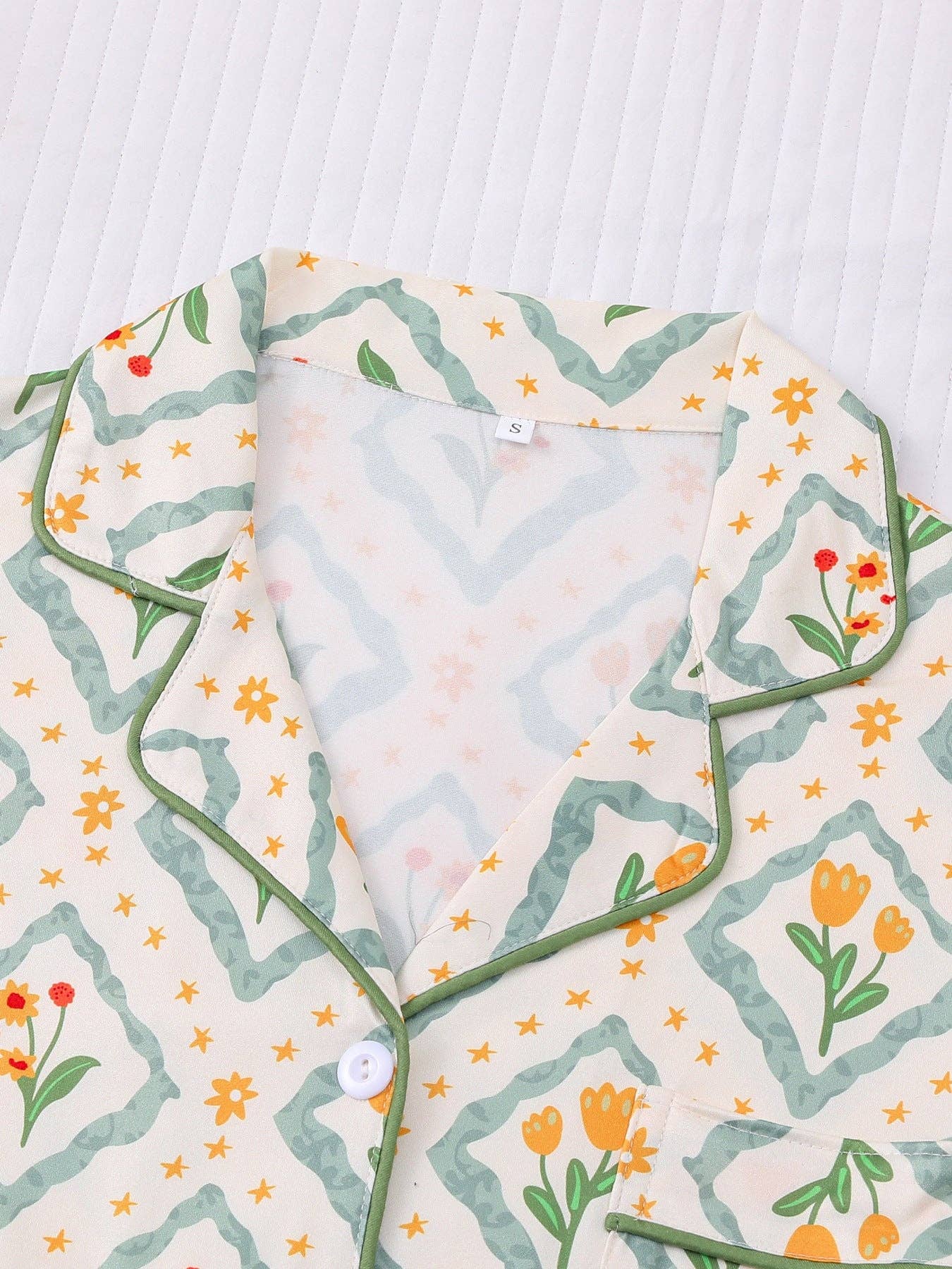 Spring Tulip Pajama Set