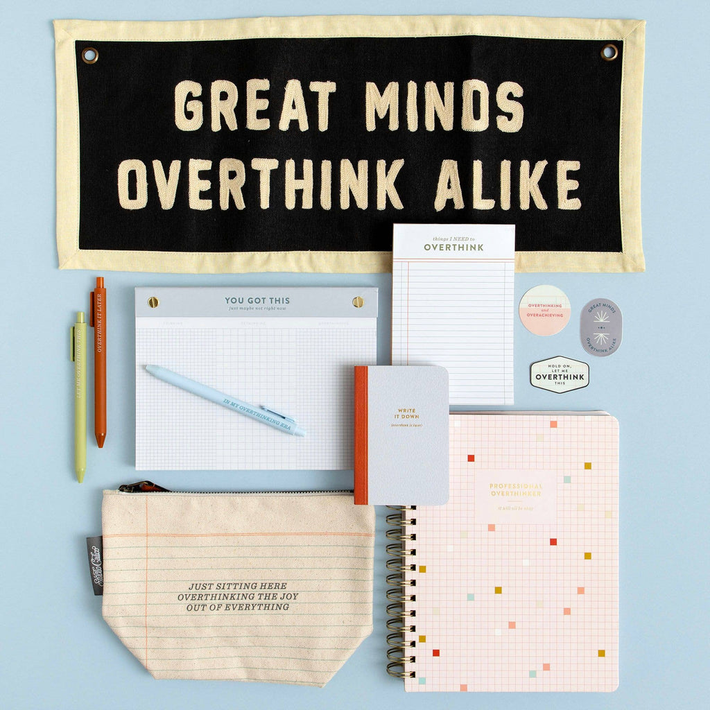 Things I Need To Overthink 4x6 Notepad
