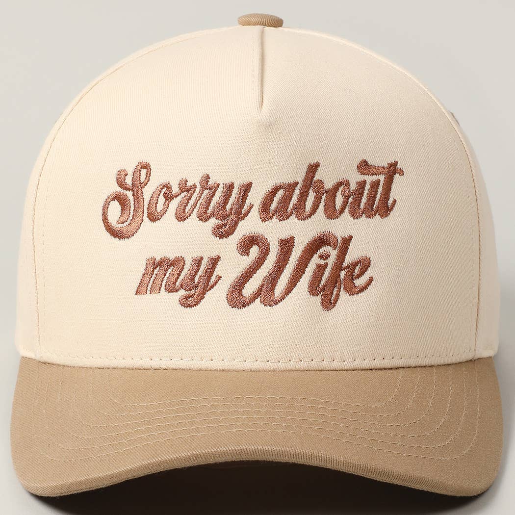 Sorry About My Husband Hat