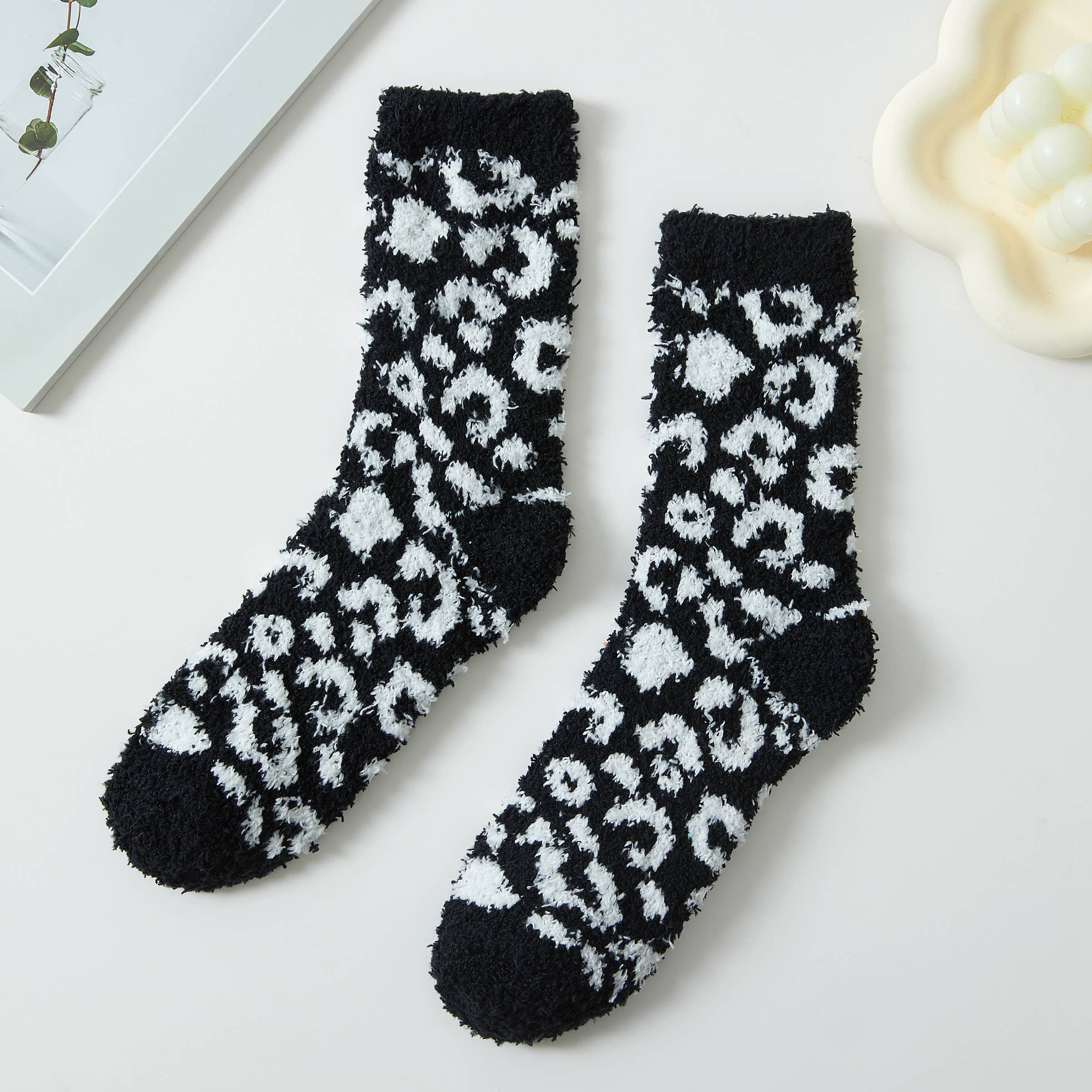 Leopard Sleep Socks