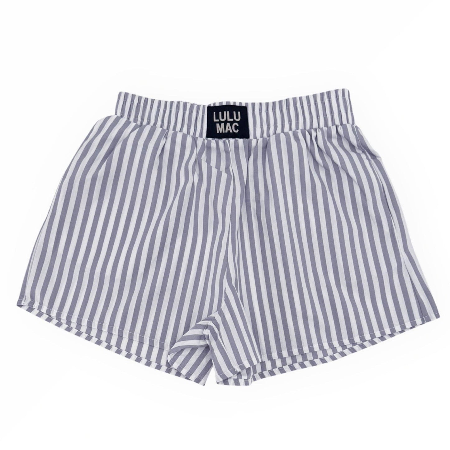 GREY STRIPED BOXER SHORT
