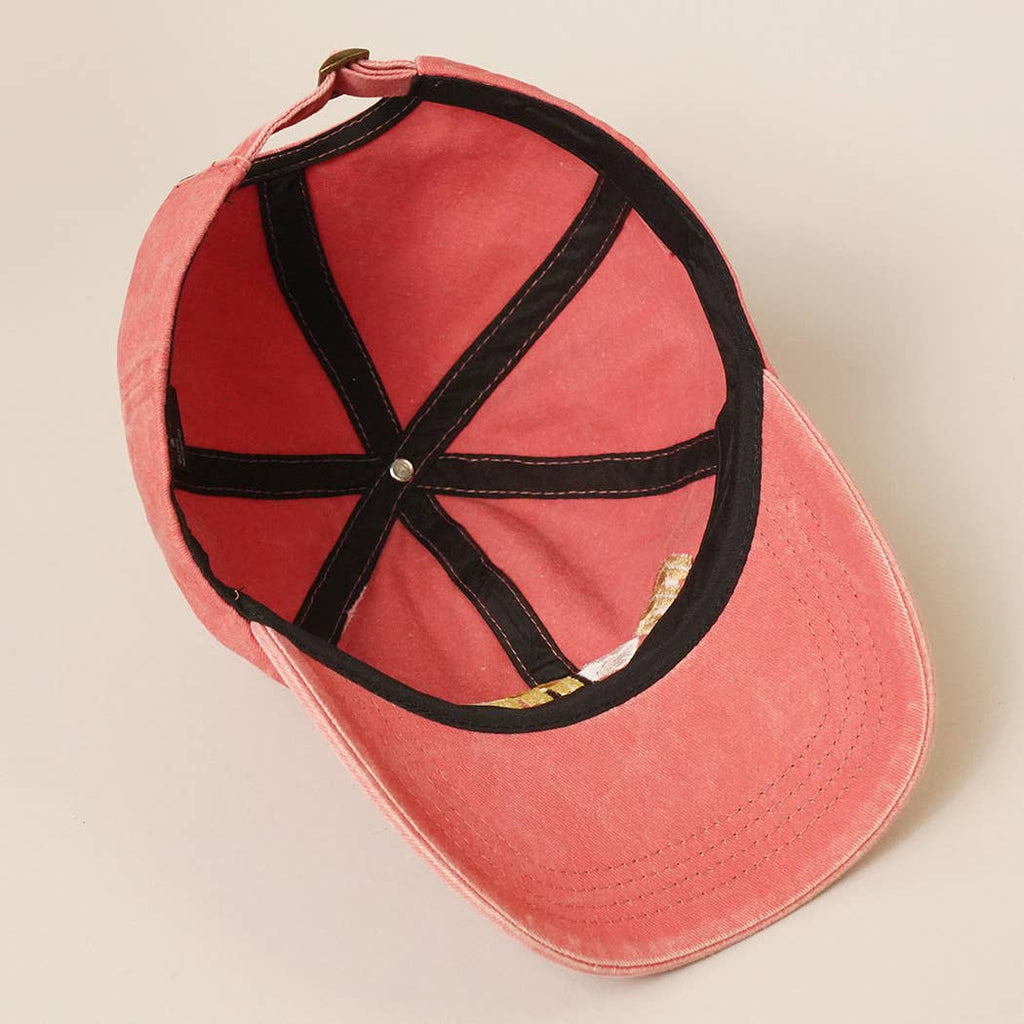 Lilac Retro Mama Baseball Cap