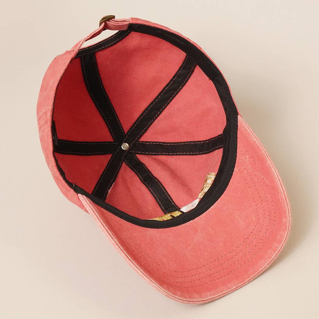 Lilac Retro Mama Baseball Cap
