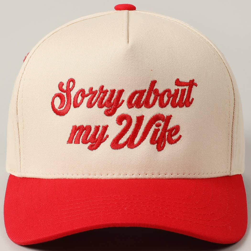Sorry About My Husband Hat