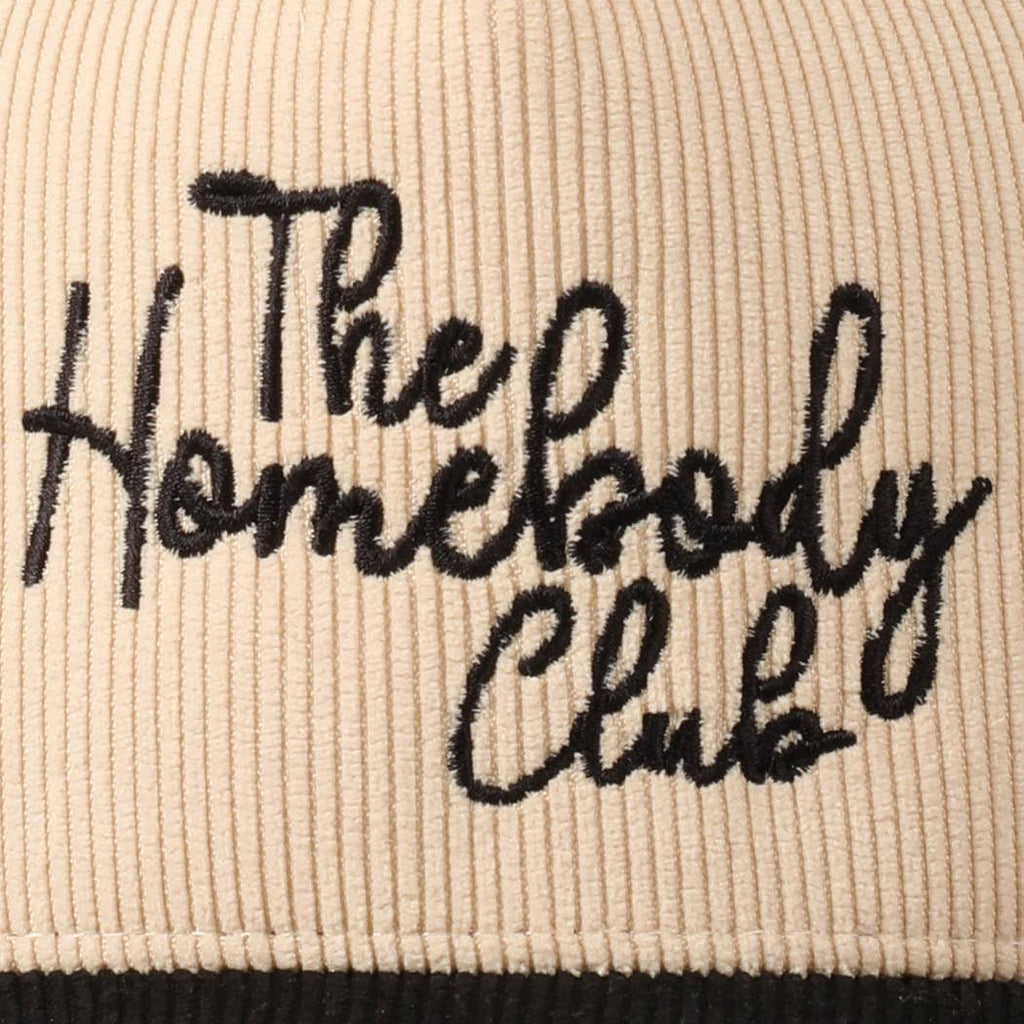 The Homebody Club Corduroy Cap