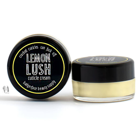 Cuticle Cream. Lemon Cuticle Balm. Natural Nail Care.