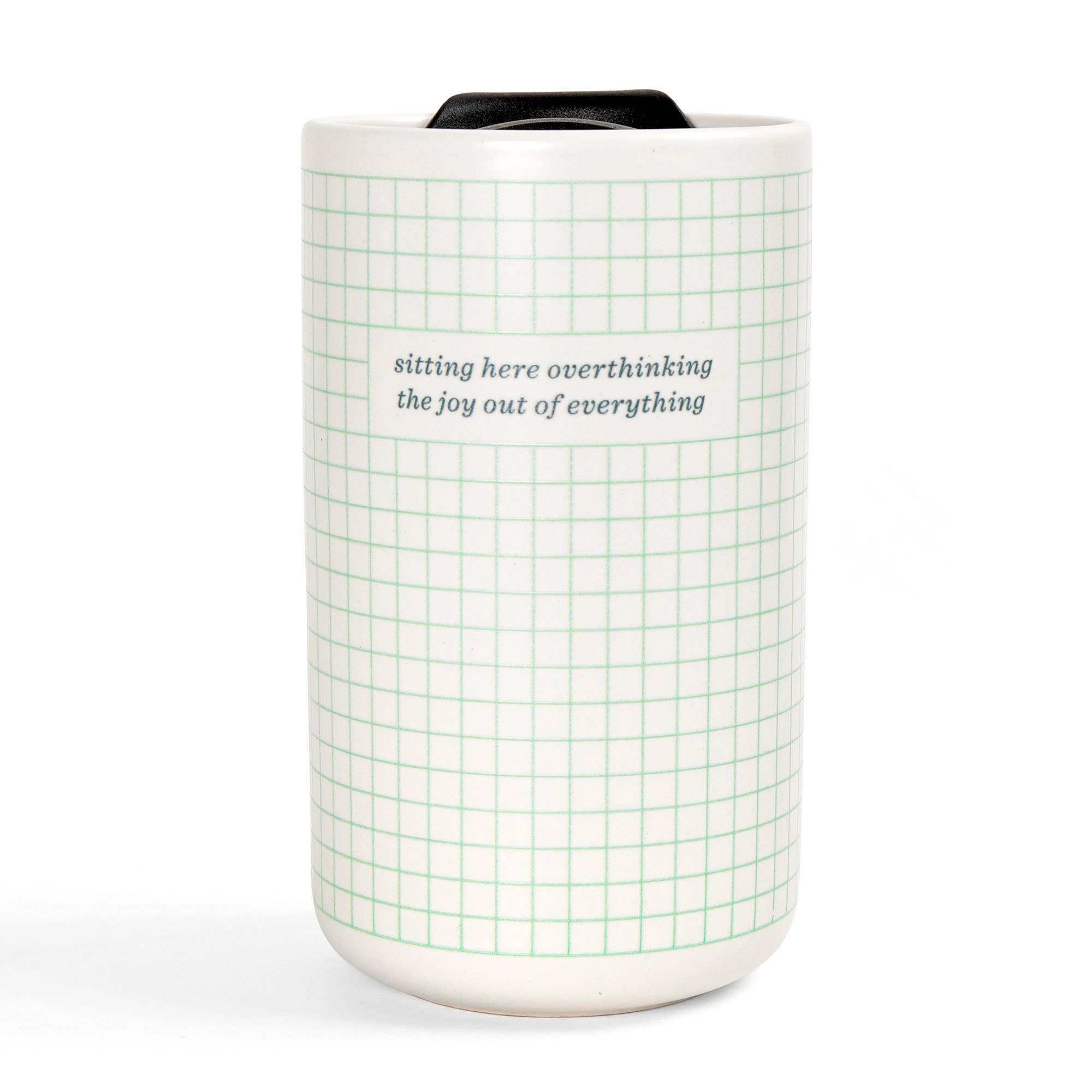 Overthinking The Joy Out of Everything Travel Coffee Mug