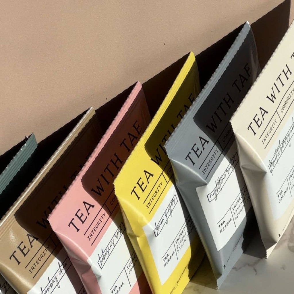 Lemon Crème Black Tea - Individually Wrapped Tea Bag