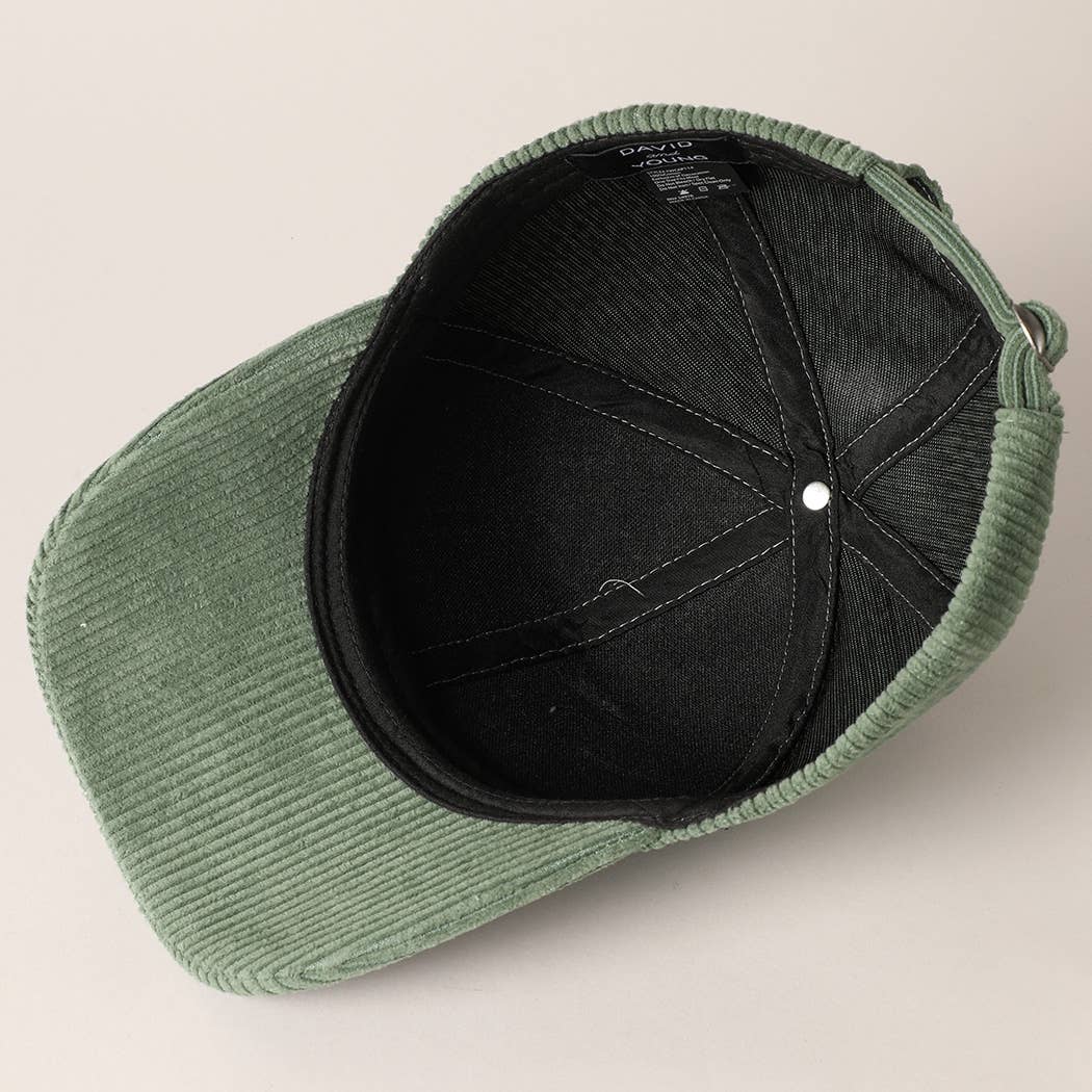 Howdy Darlin' Sage Corduroy Hat